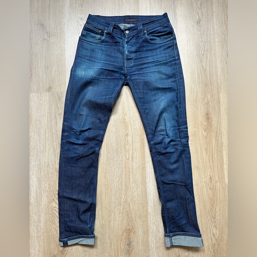 Nudie Jean Co Grim Tim Raw Denim